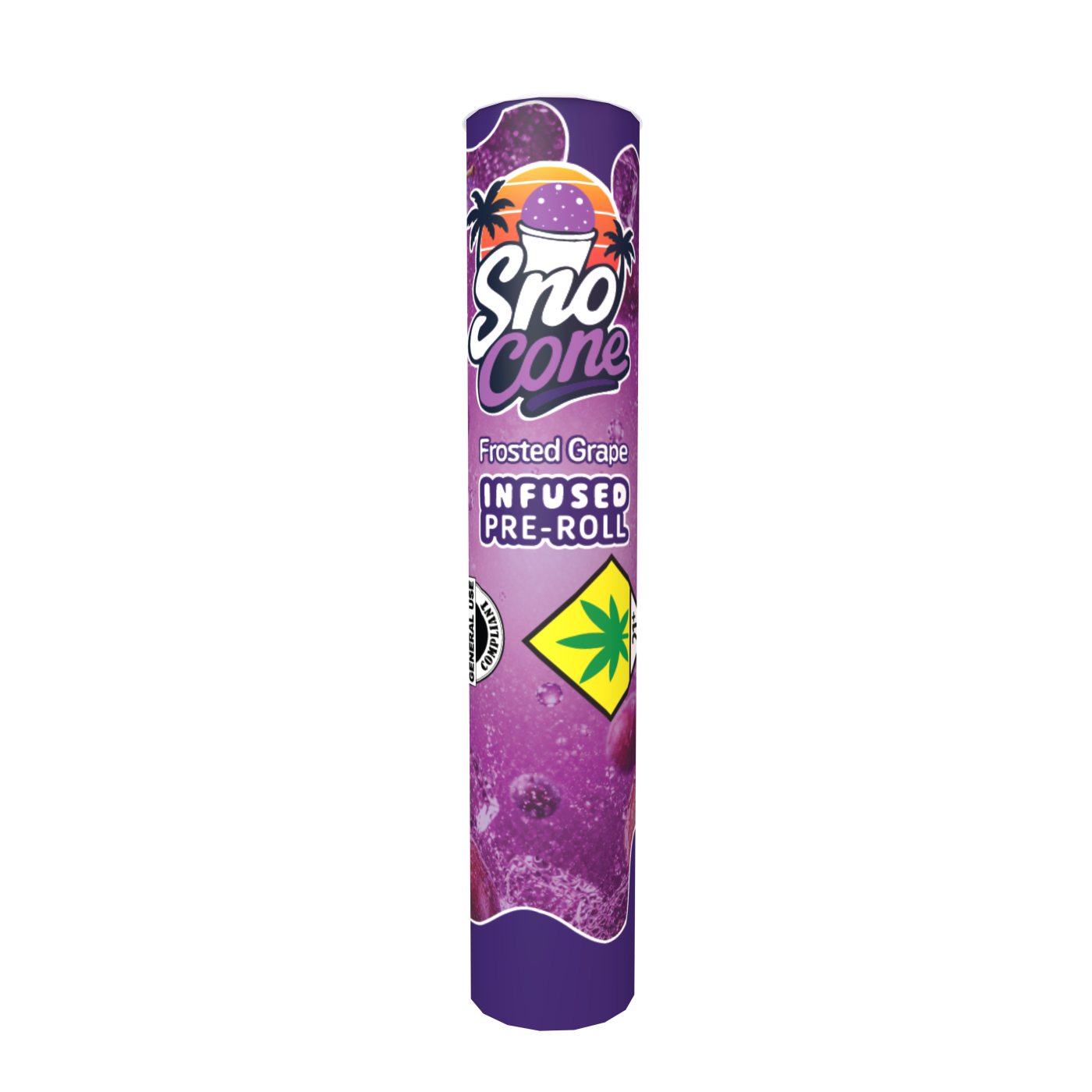 Frosted Grape triple infused pre-roll